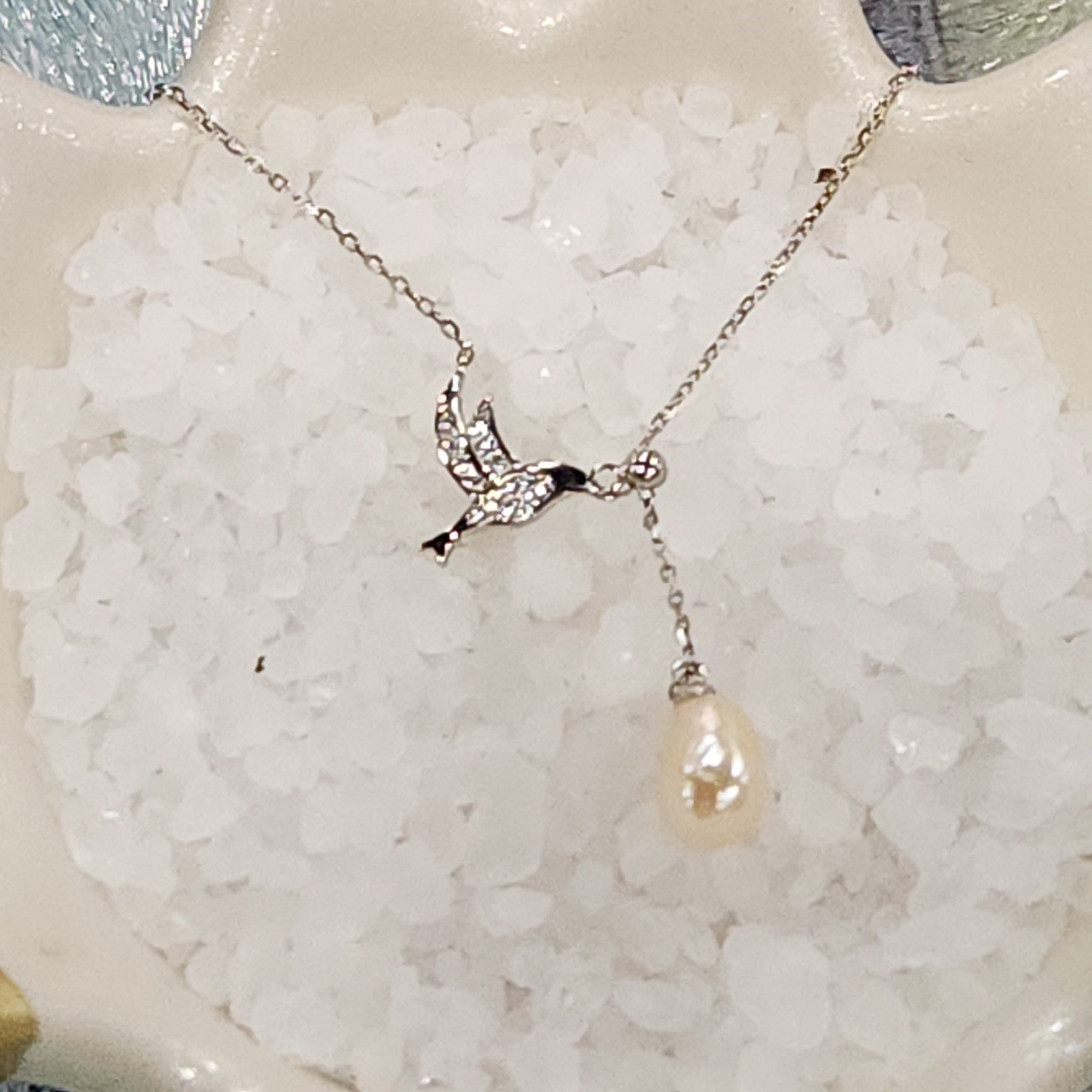 Rhonda's Hummingbird Necklace Setting