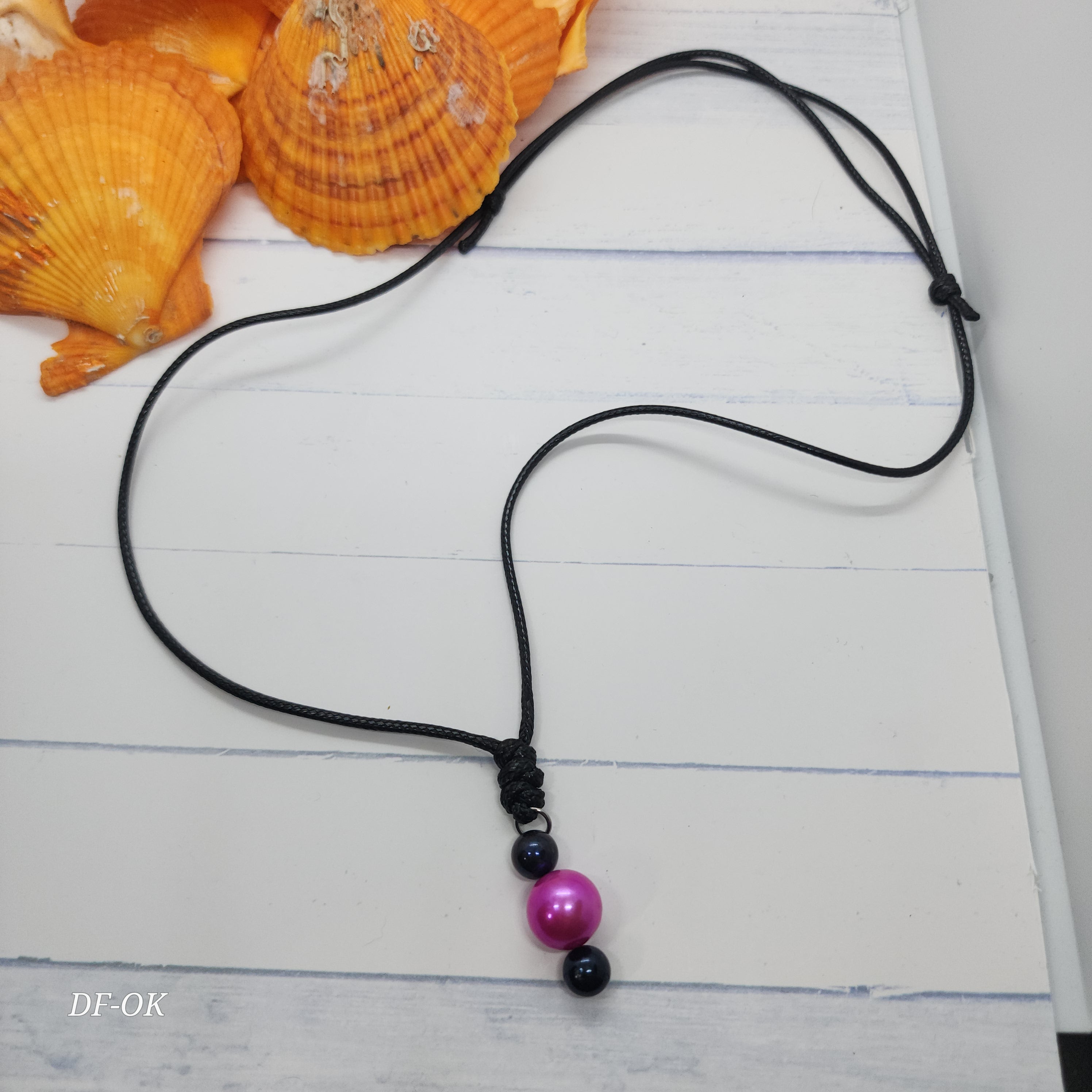 Two Cord Polyester Necklace Setting
