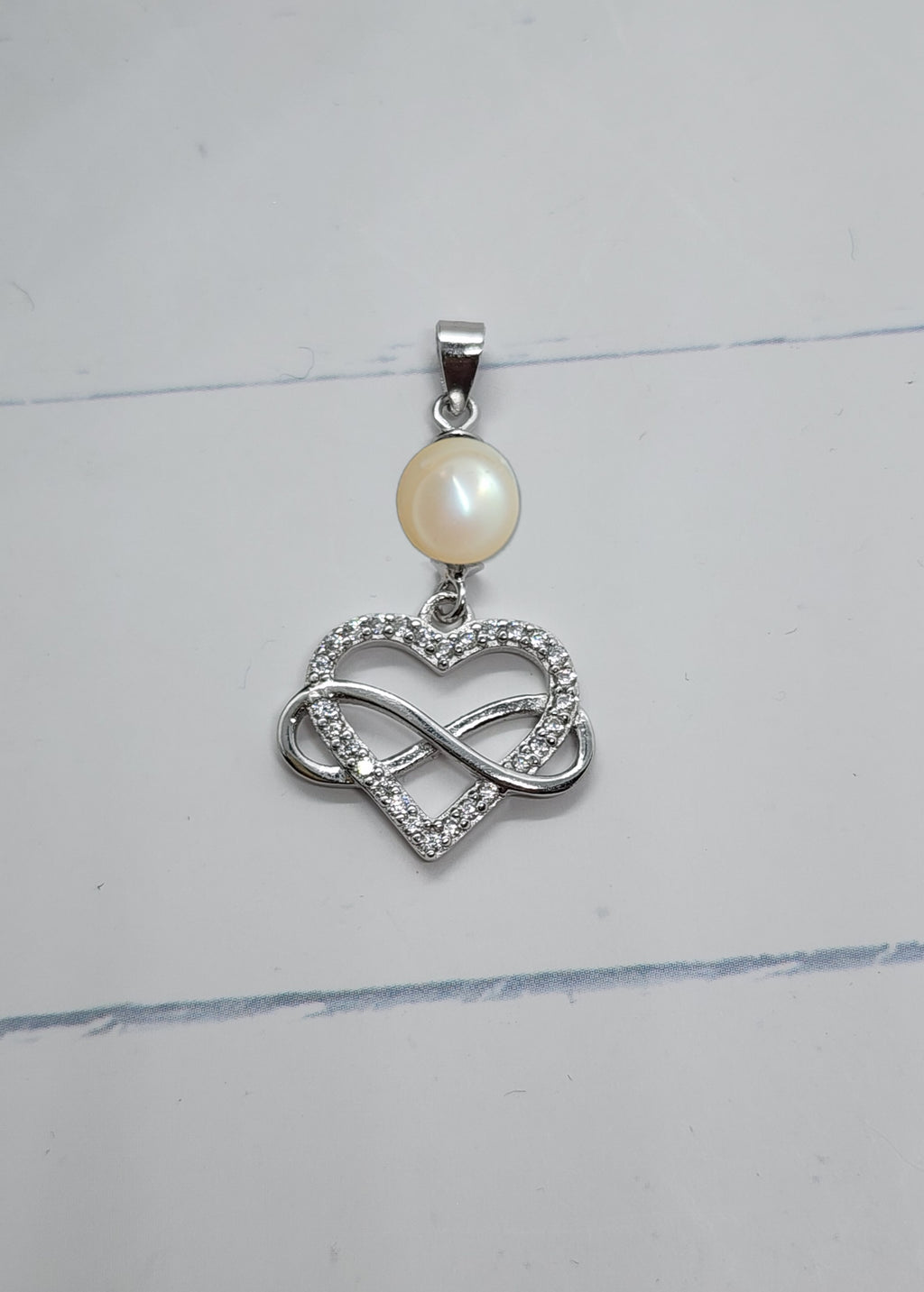 Infinity Heart Pendant Setting