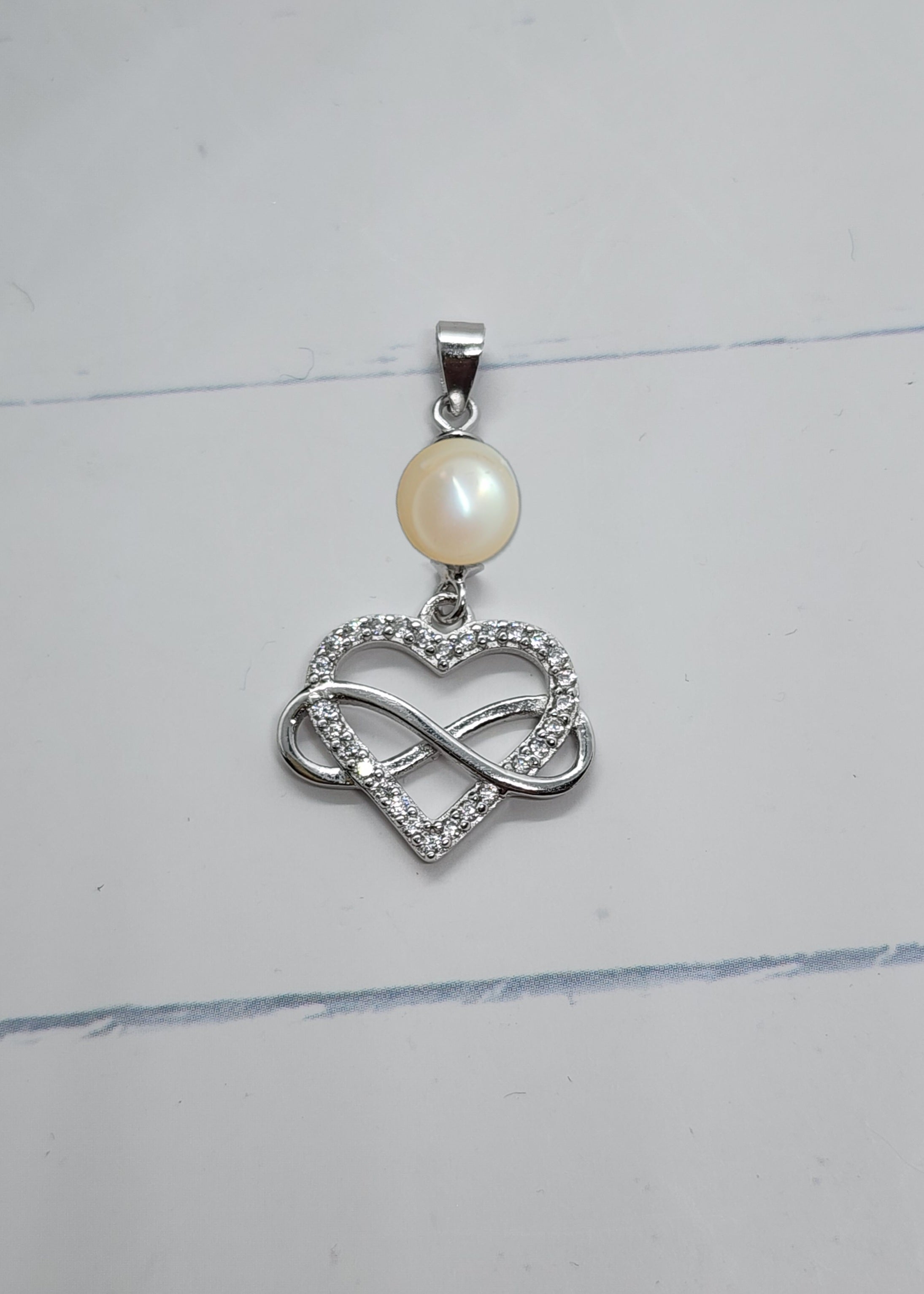 Infinity Heart Pendant Setting