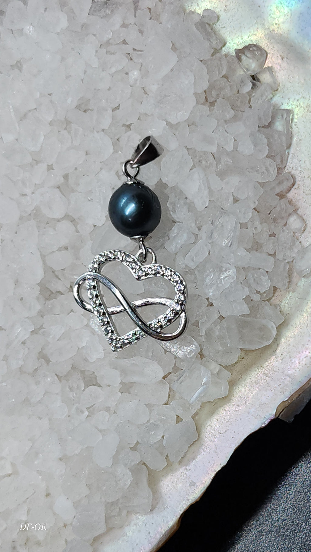 Infinity Heart Pendant Setting