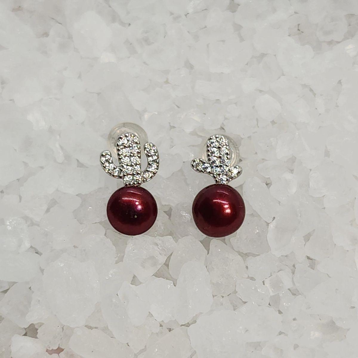 Arizona Cactus Stud Earring Settings