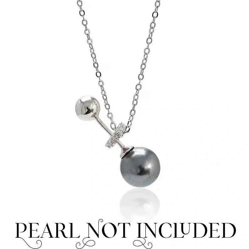 Blue Marie's Ball N Chain Necklace Setting