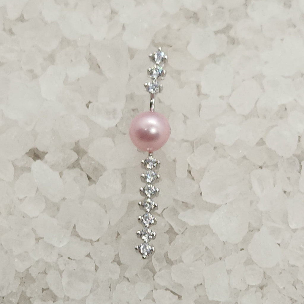 Cascading Zirconia Pendant Setting