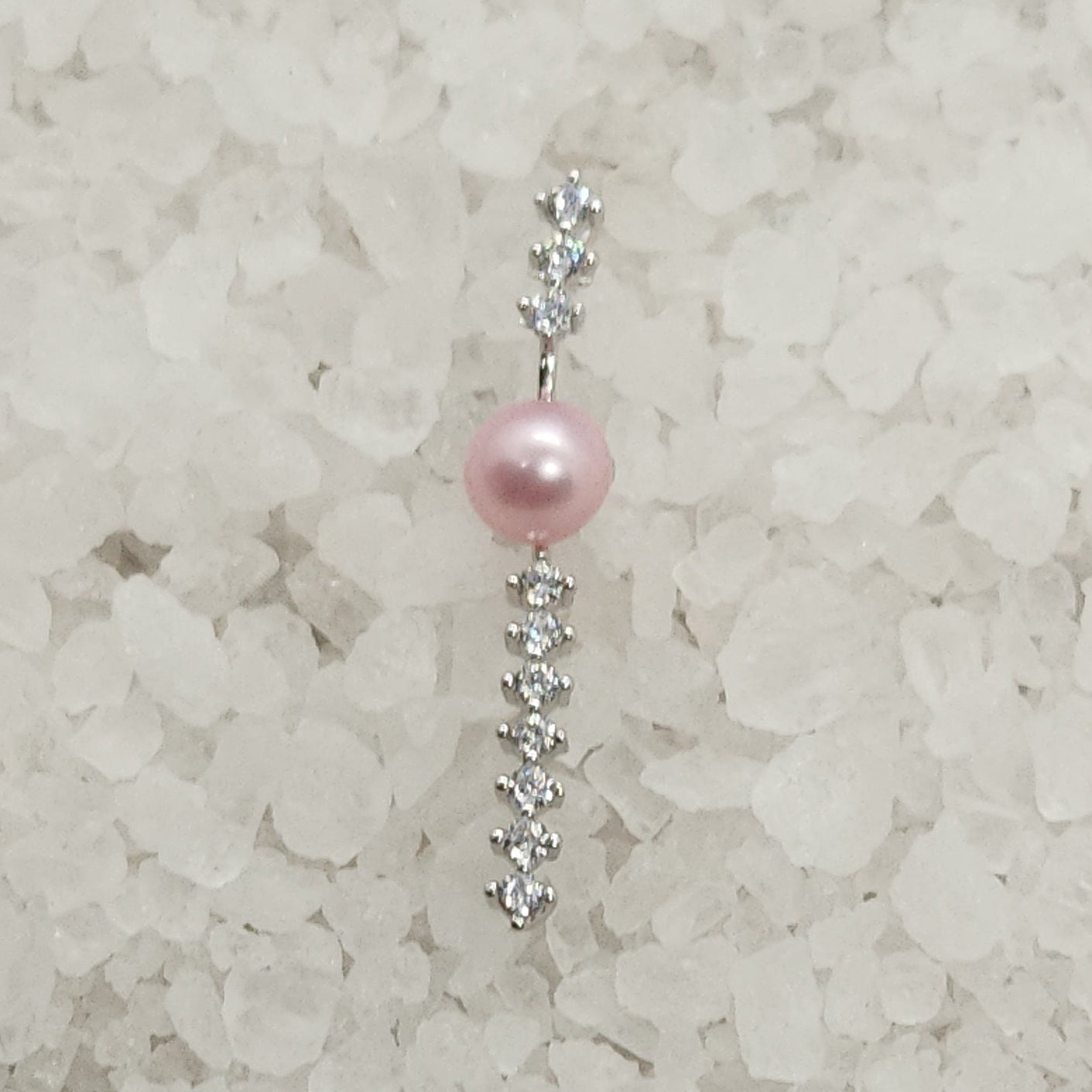 Cascading Zirconia Pendant Setting