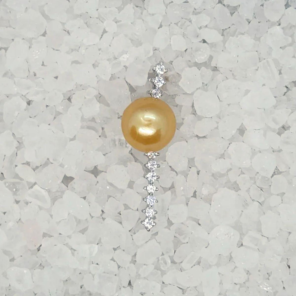 Cascading Zirconia Pendant Setting