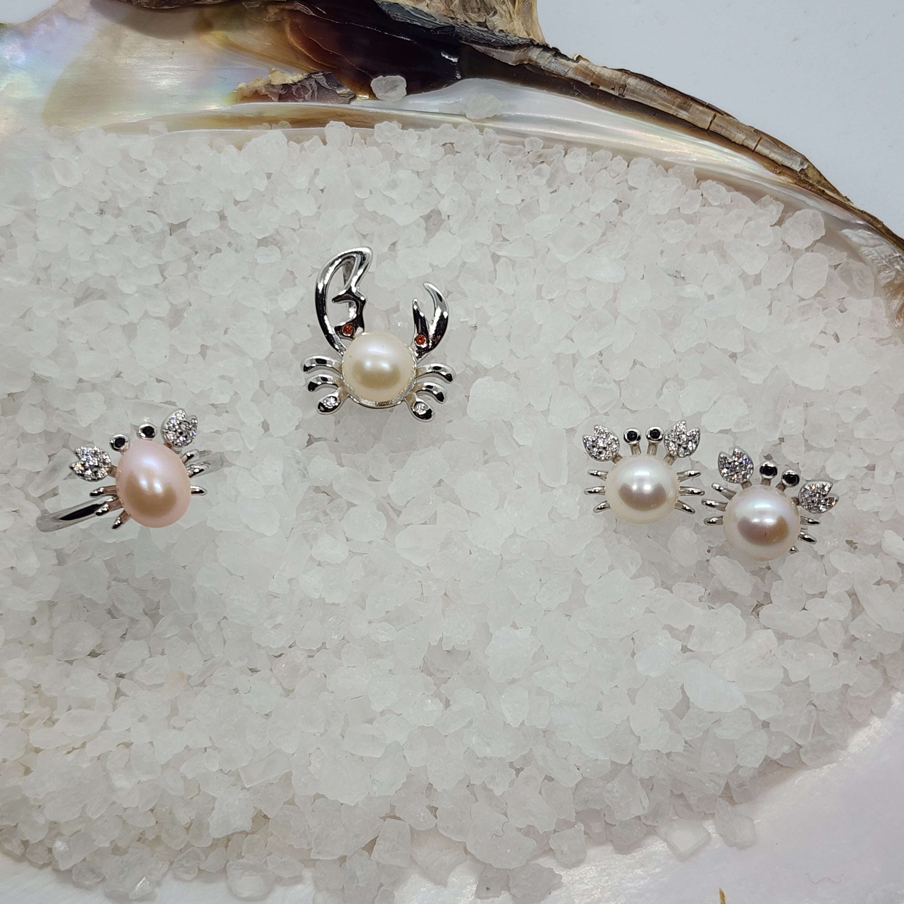 Crab Pendant Setting