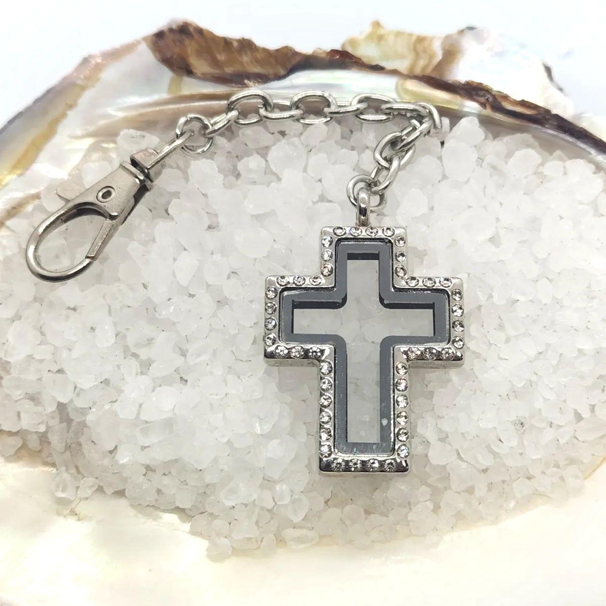 Cross Locket Drip Clip