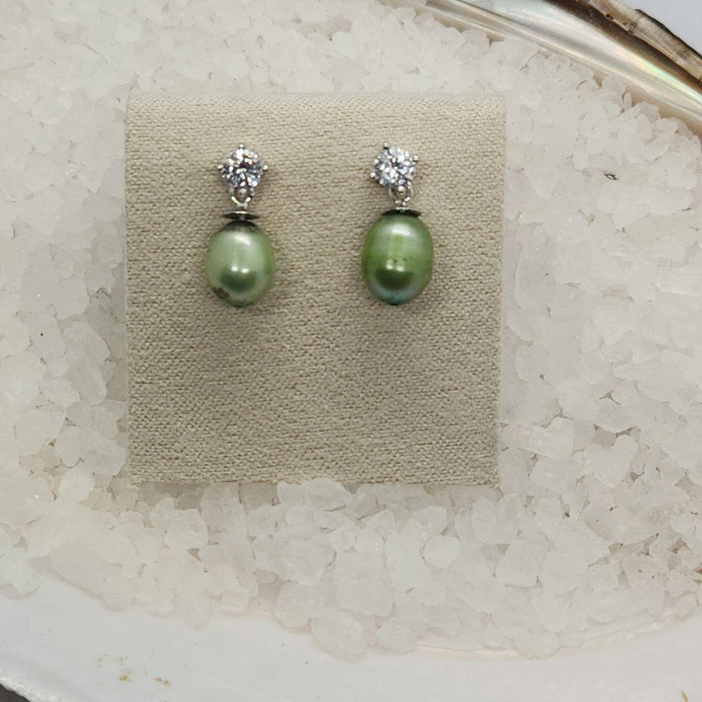 Cz Topped Stud Earring Settings