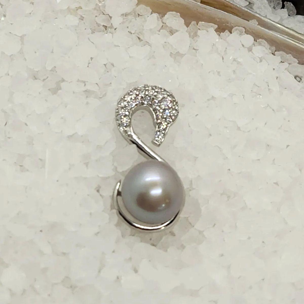 Drip Swan Pendant Setting