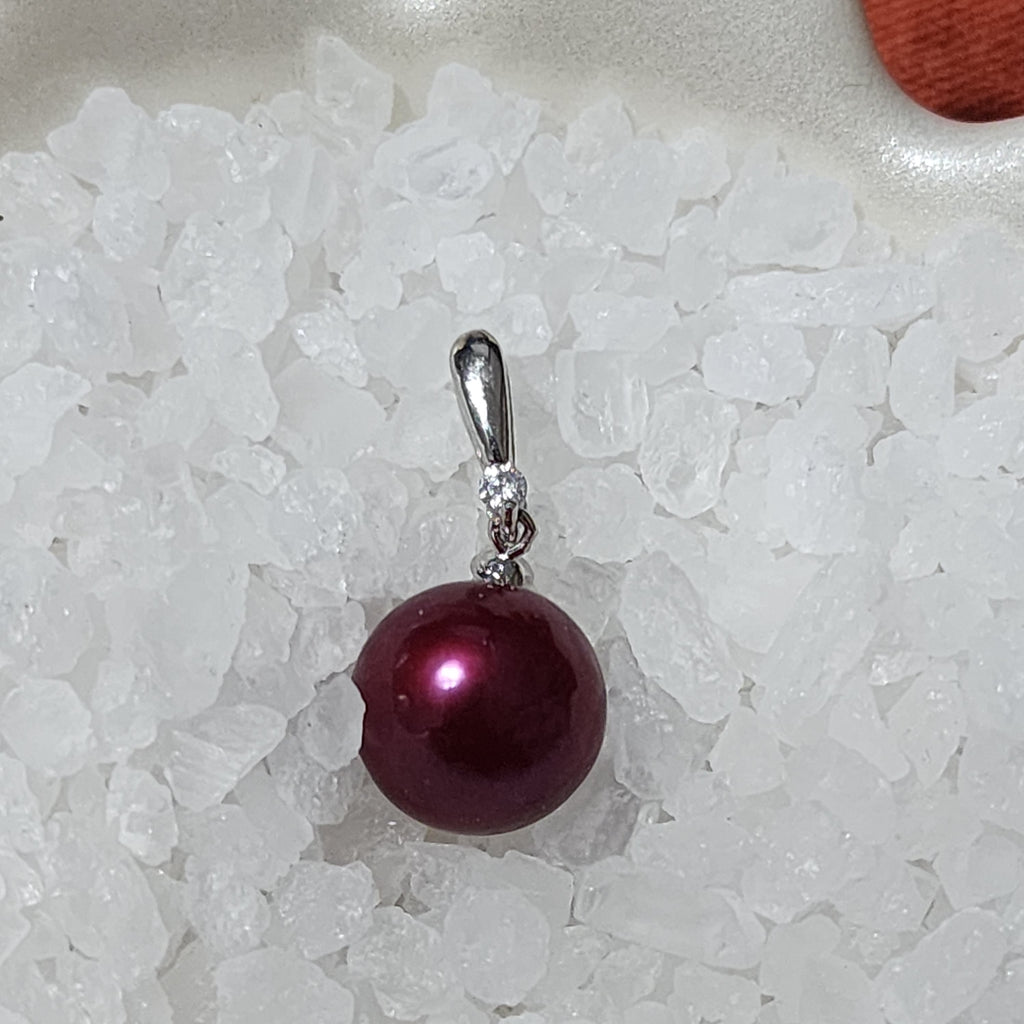 Drop Bail With Single CZ Pendant Setting