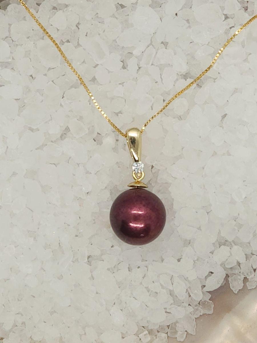 Drop Bail With Single Cz Pendant Setting