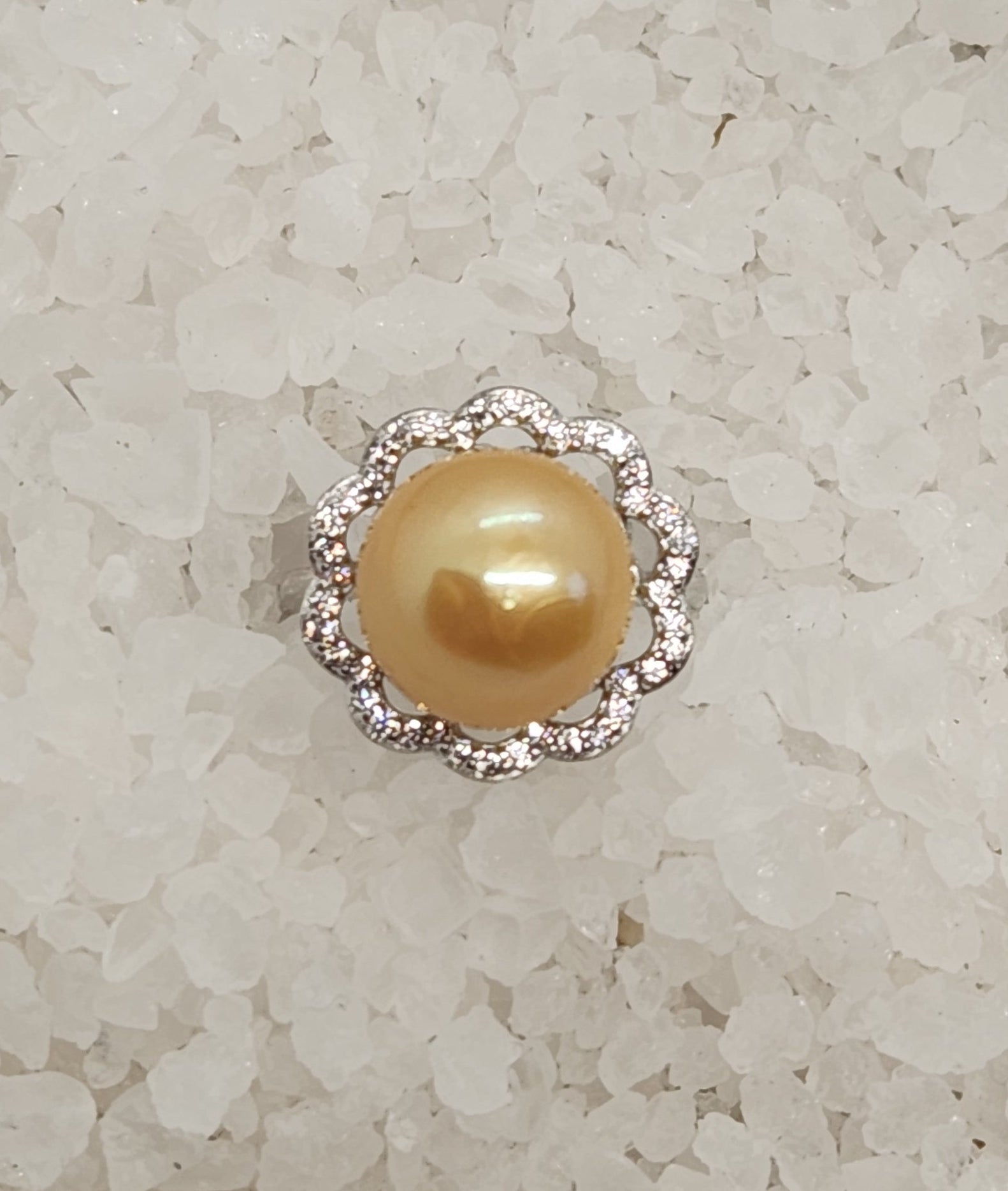 Edison Zirconia Flower Ring Setting