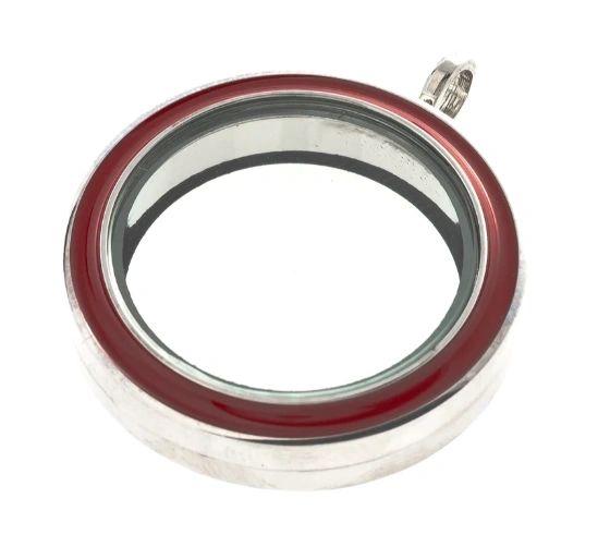 Enamel Locket Pendant