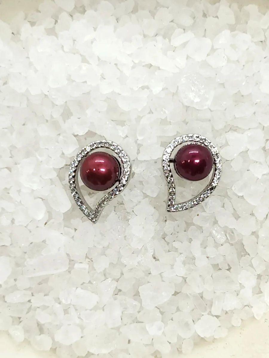 Half Ying-Yang Stud Earring Settings