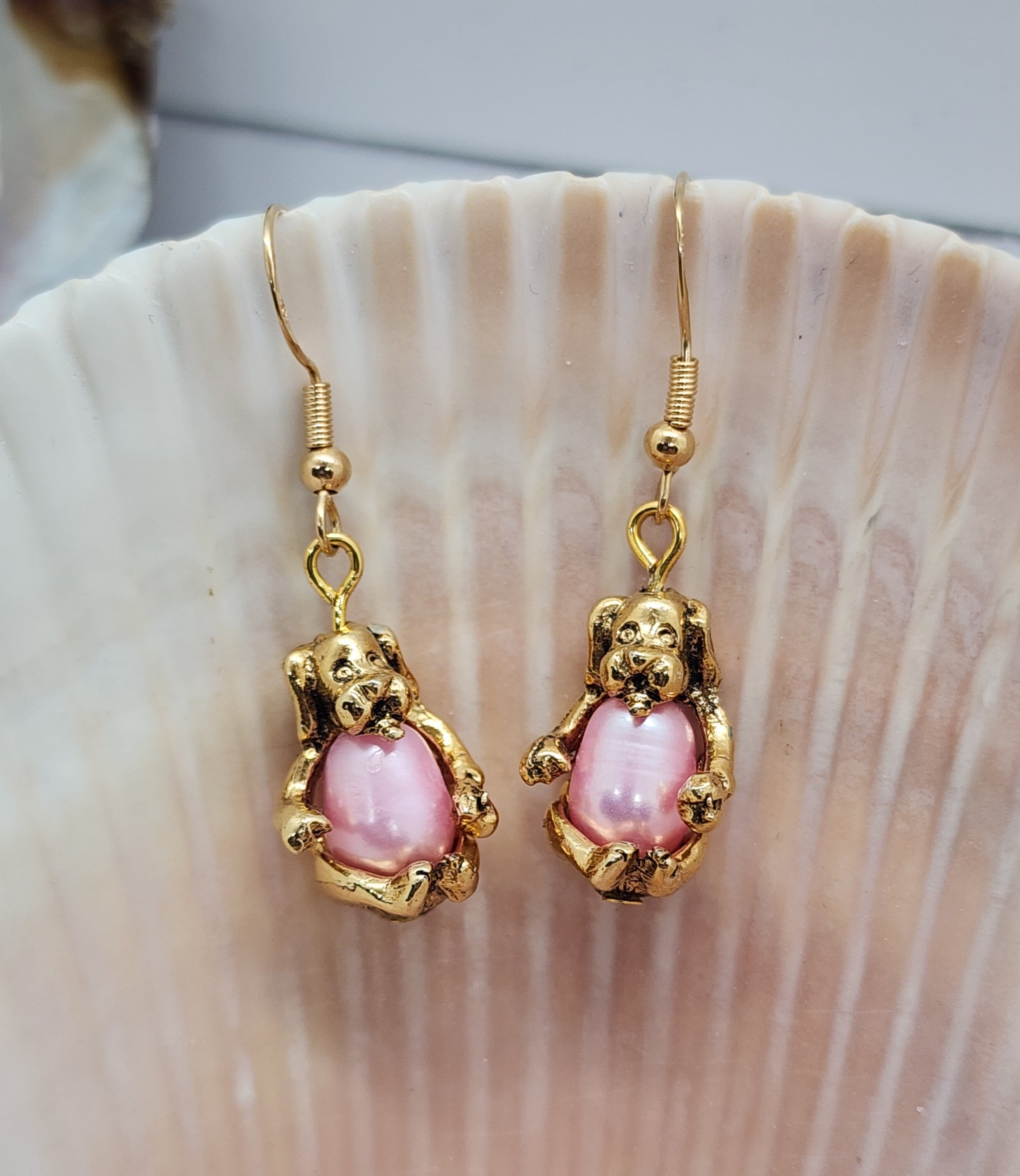 Dog Body Earring Settings