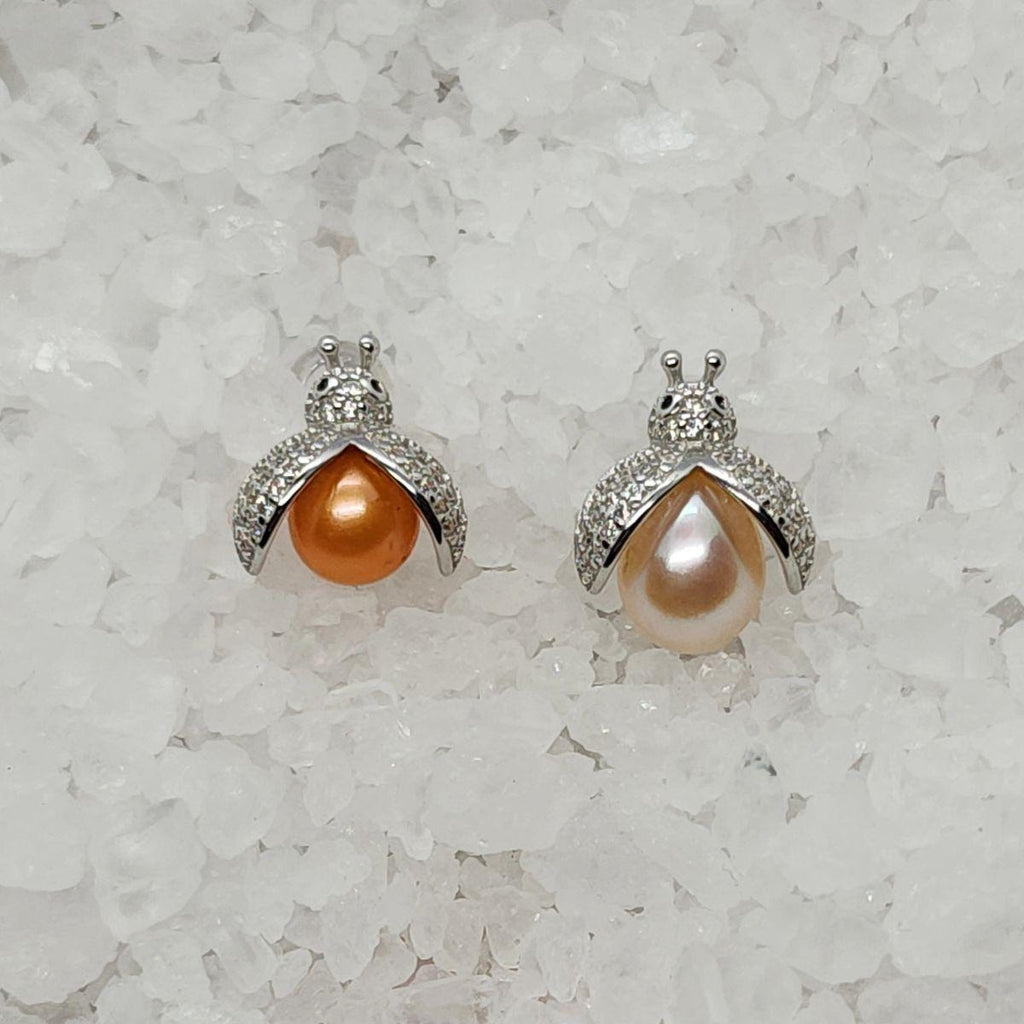 Ladybug Stud Earring Settings