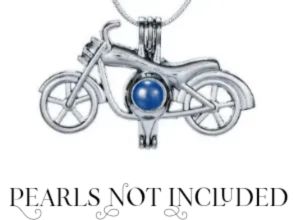 Motorcycle Cage Silver Plated