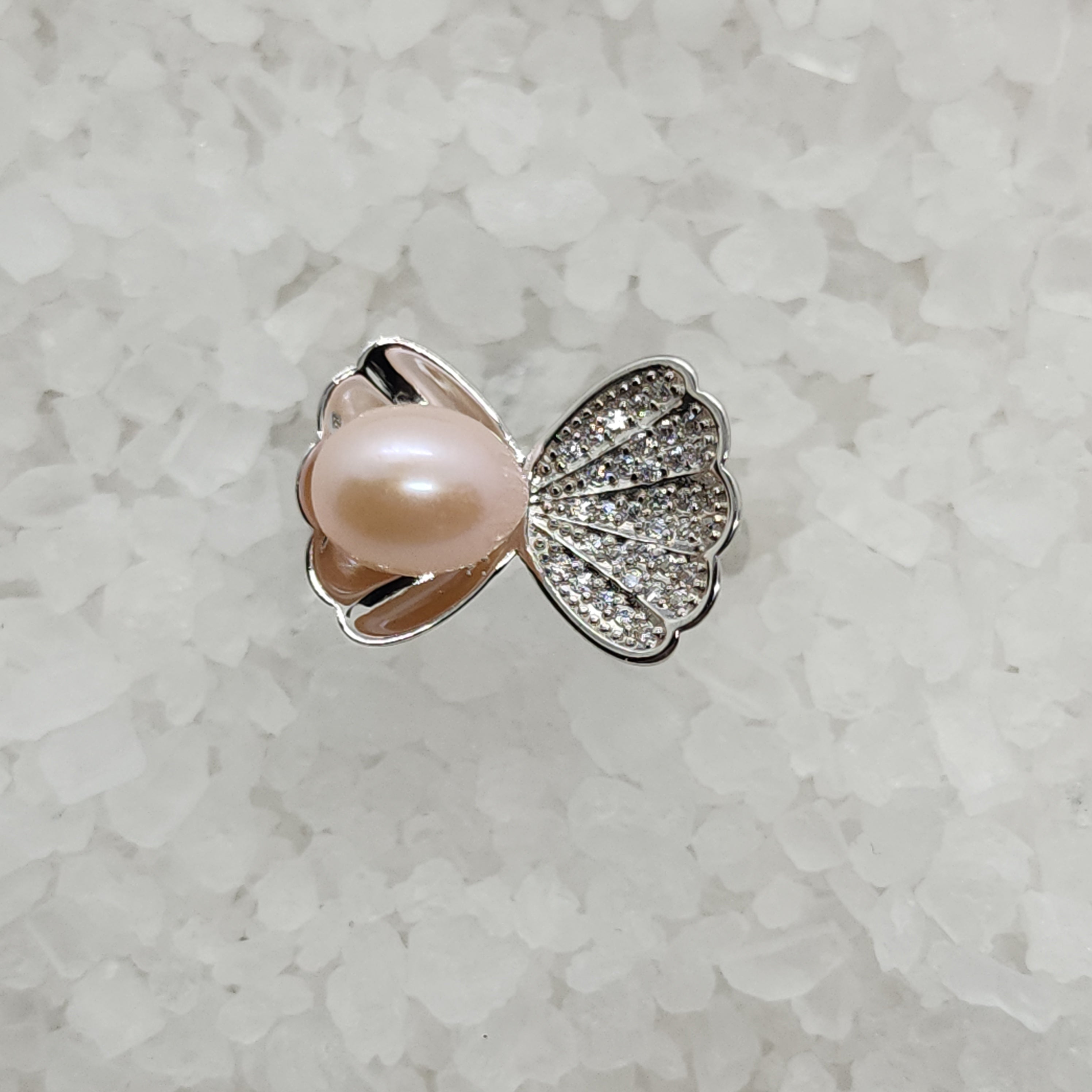 Oyster Shell Ring Setting