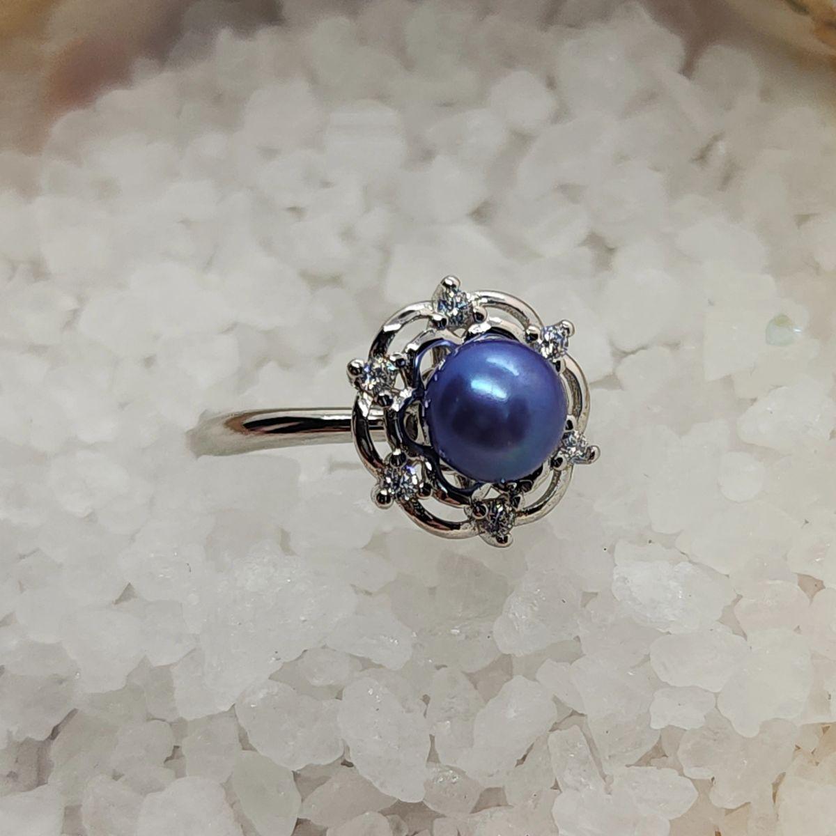 Rhinestone Burst Spinner Adjustable Ring Setting