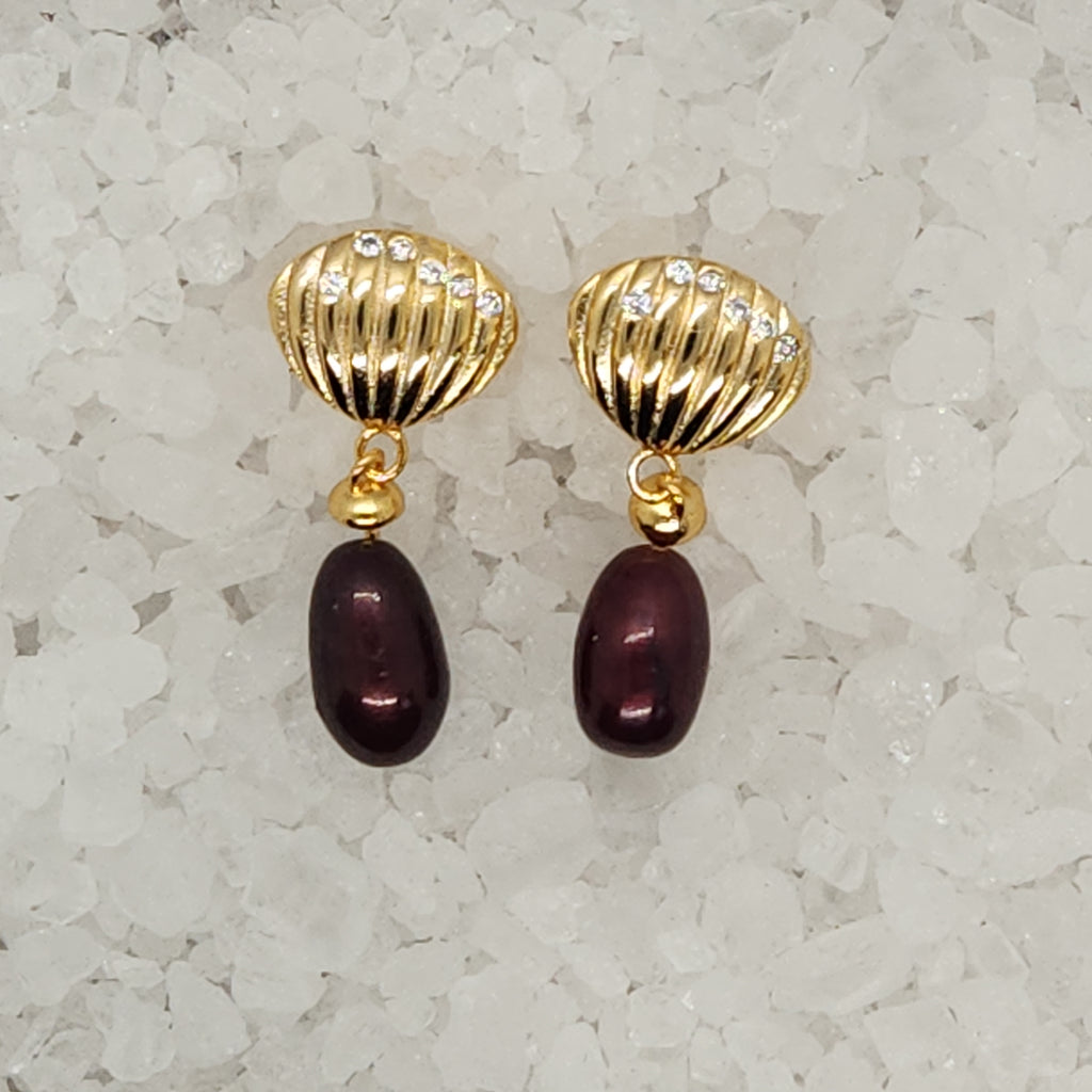 Shell Drop Earring Settings