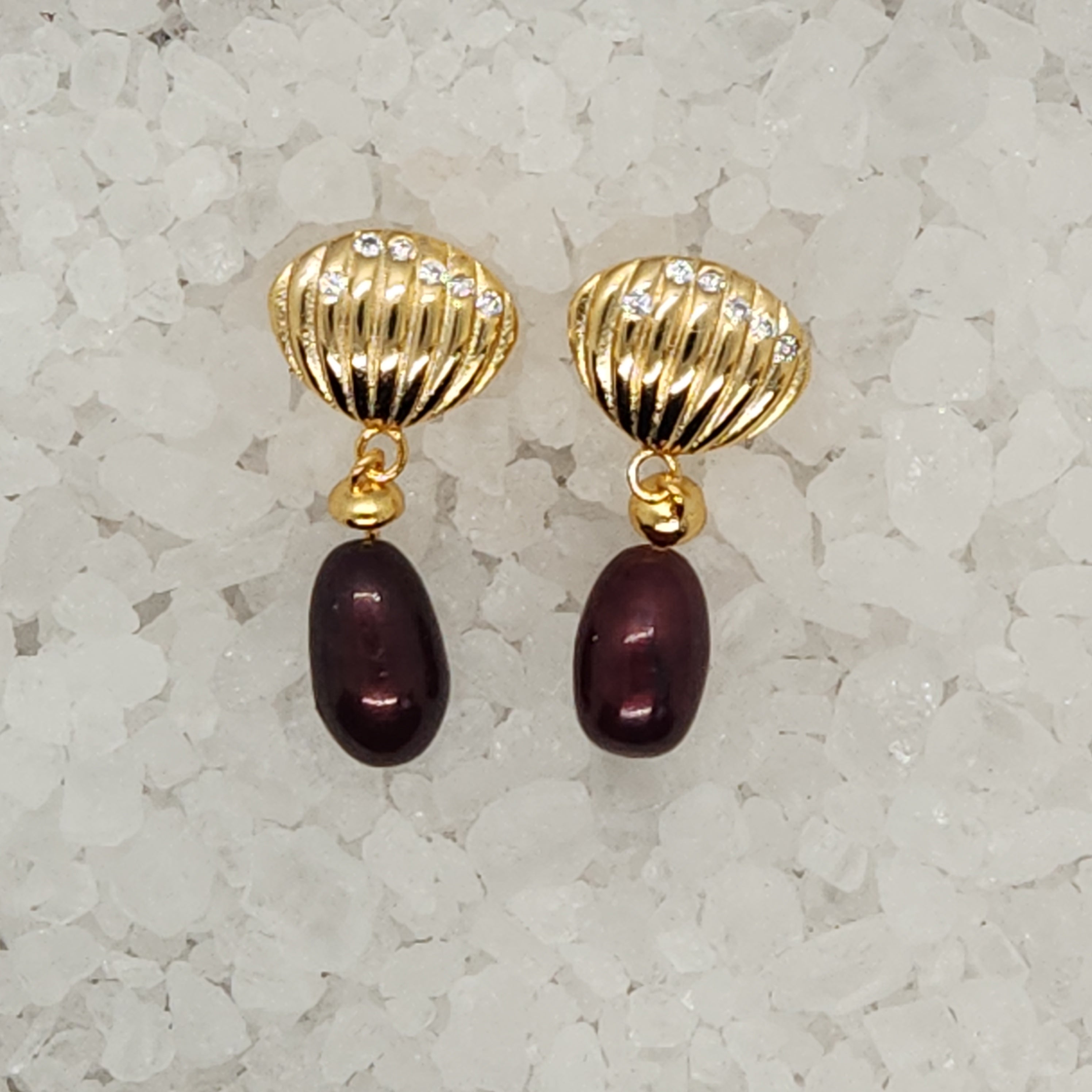 Shell Drop Earring Settings