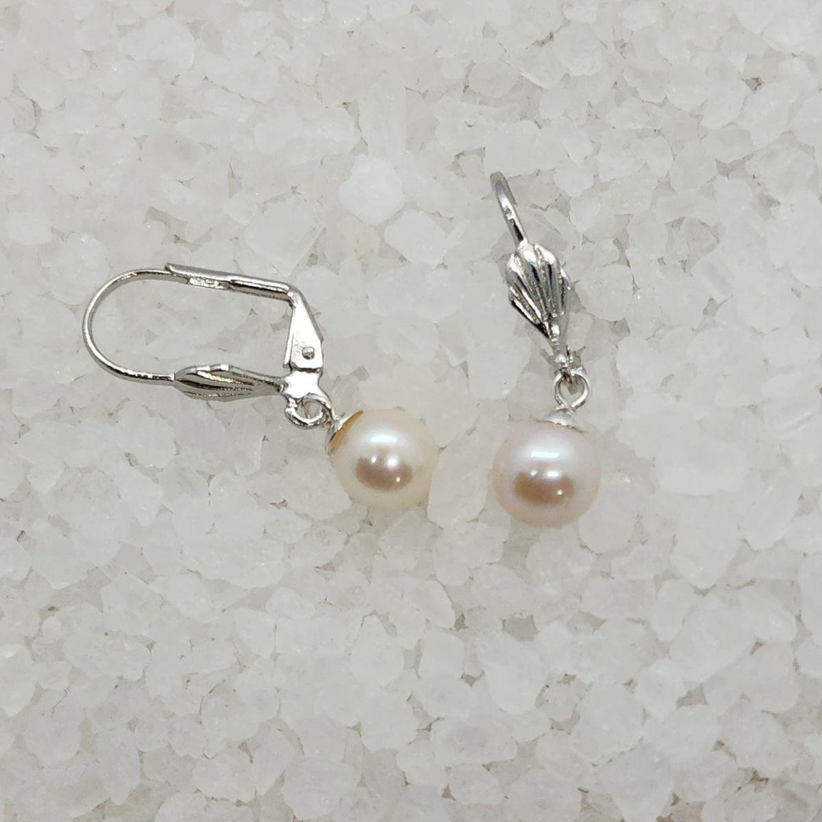 Shell Leverback Earring Settings