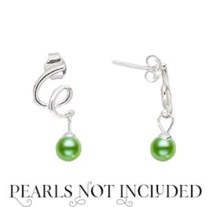 Squiggle Earring Settings