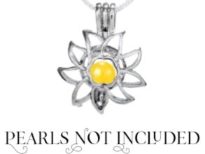 Sunflower Cage Silver Plated