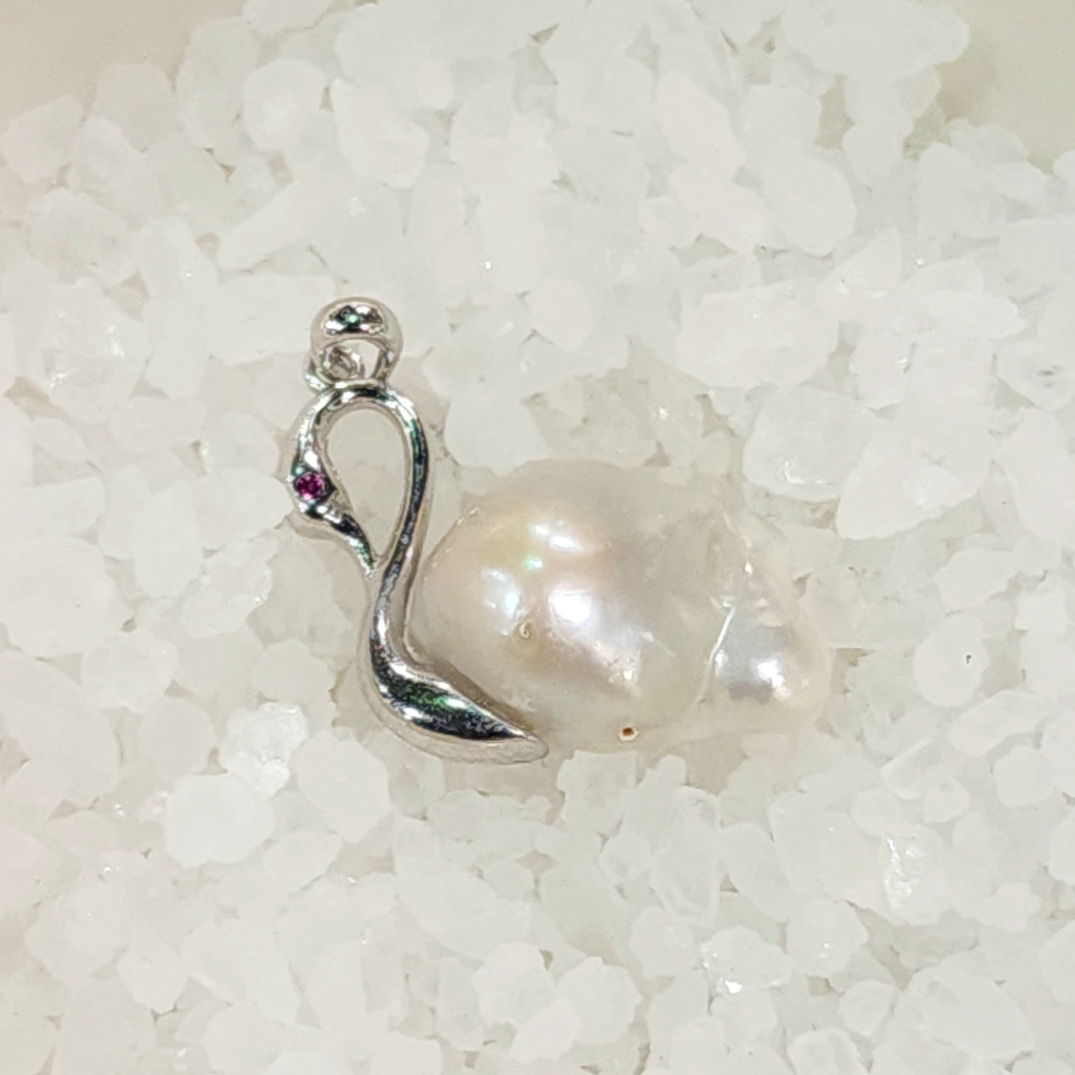 Swan Pendant Setting