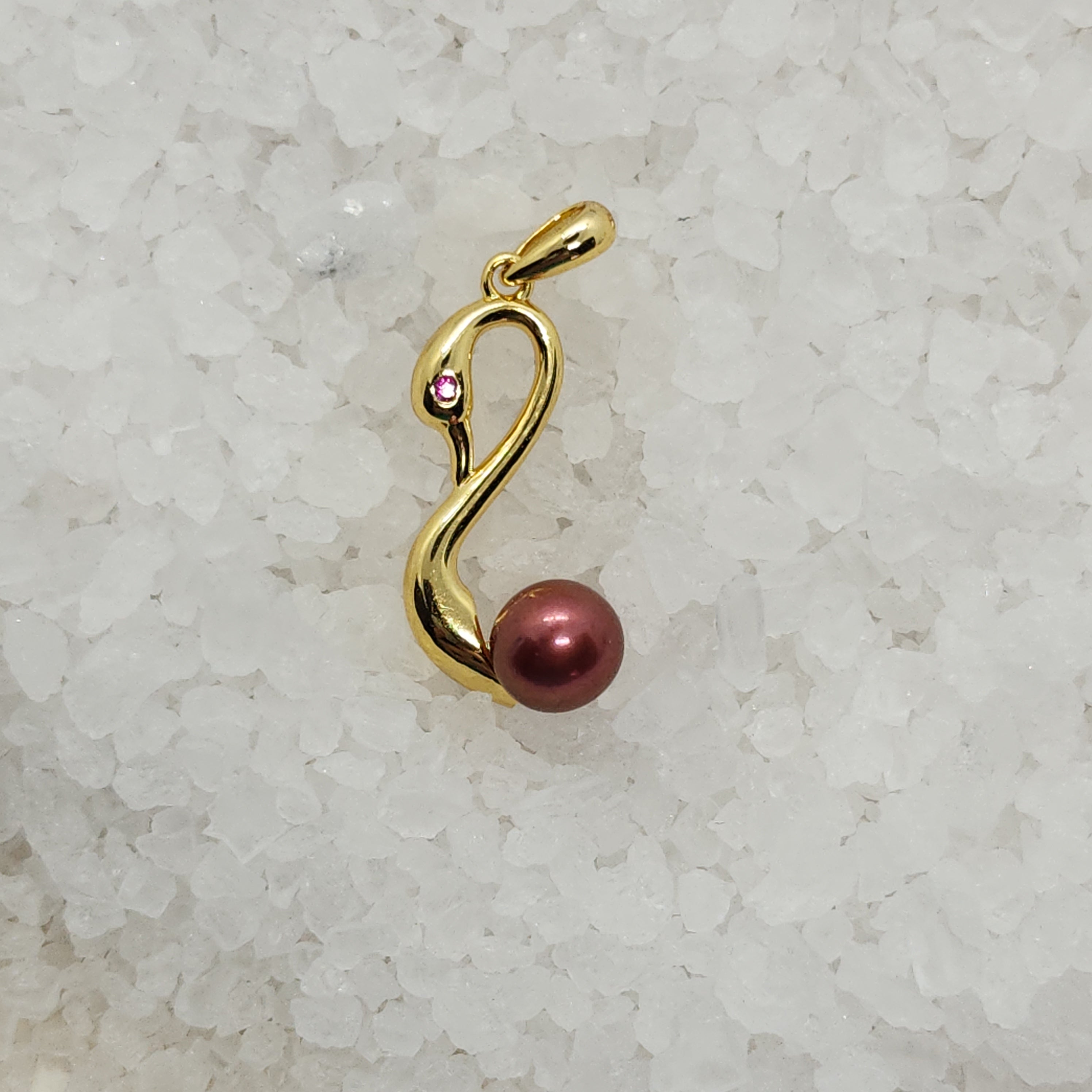 Swan Pendant Setting