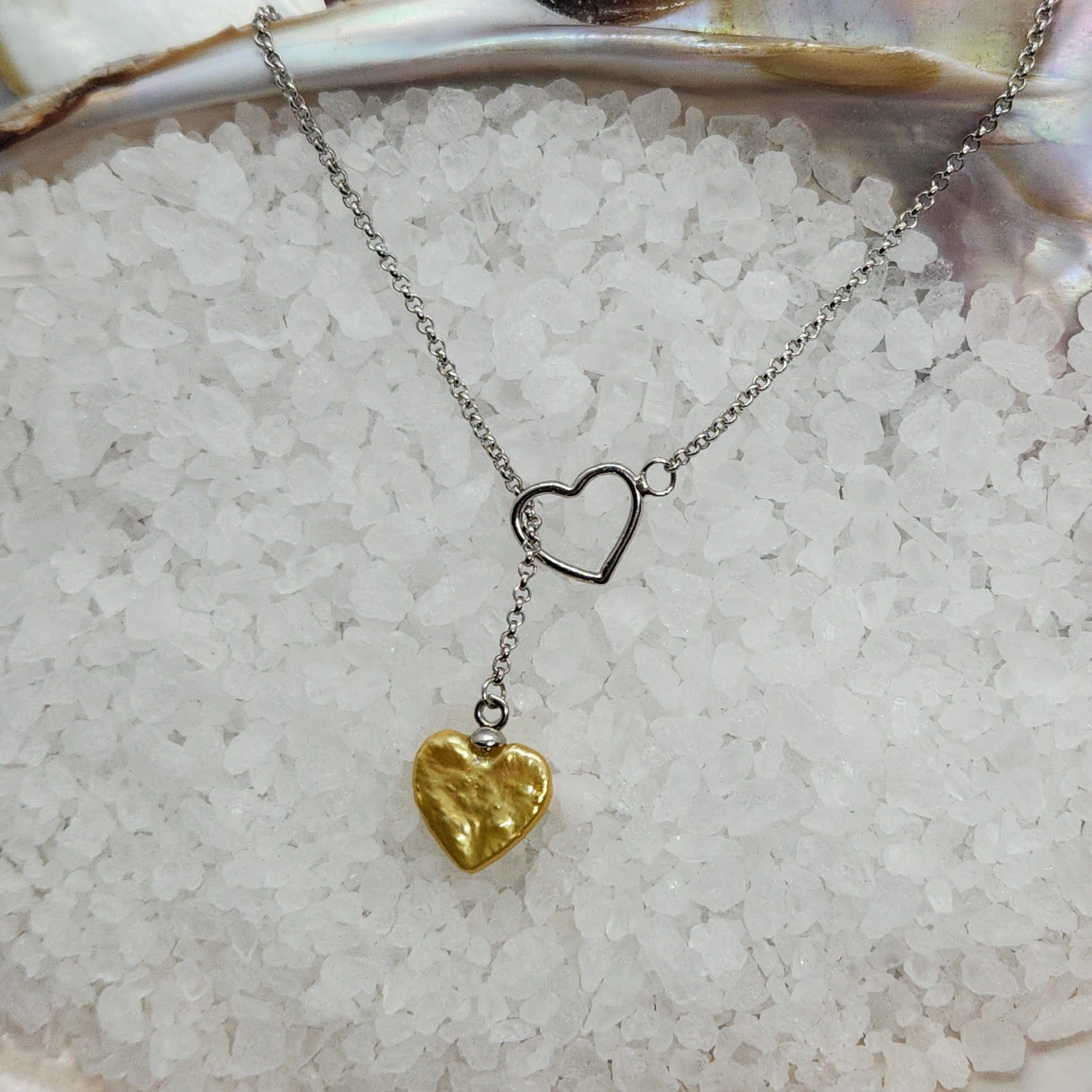 Through The Heart Bracelet Setting