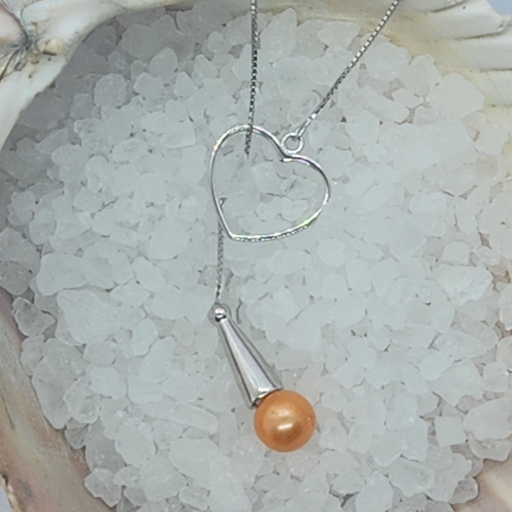 Through The Heart Necklace Setting