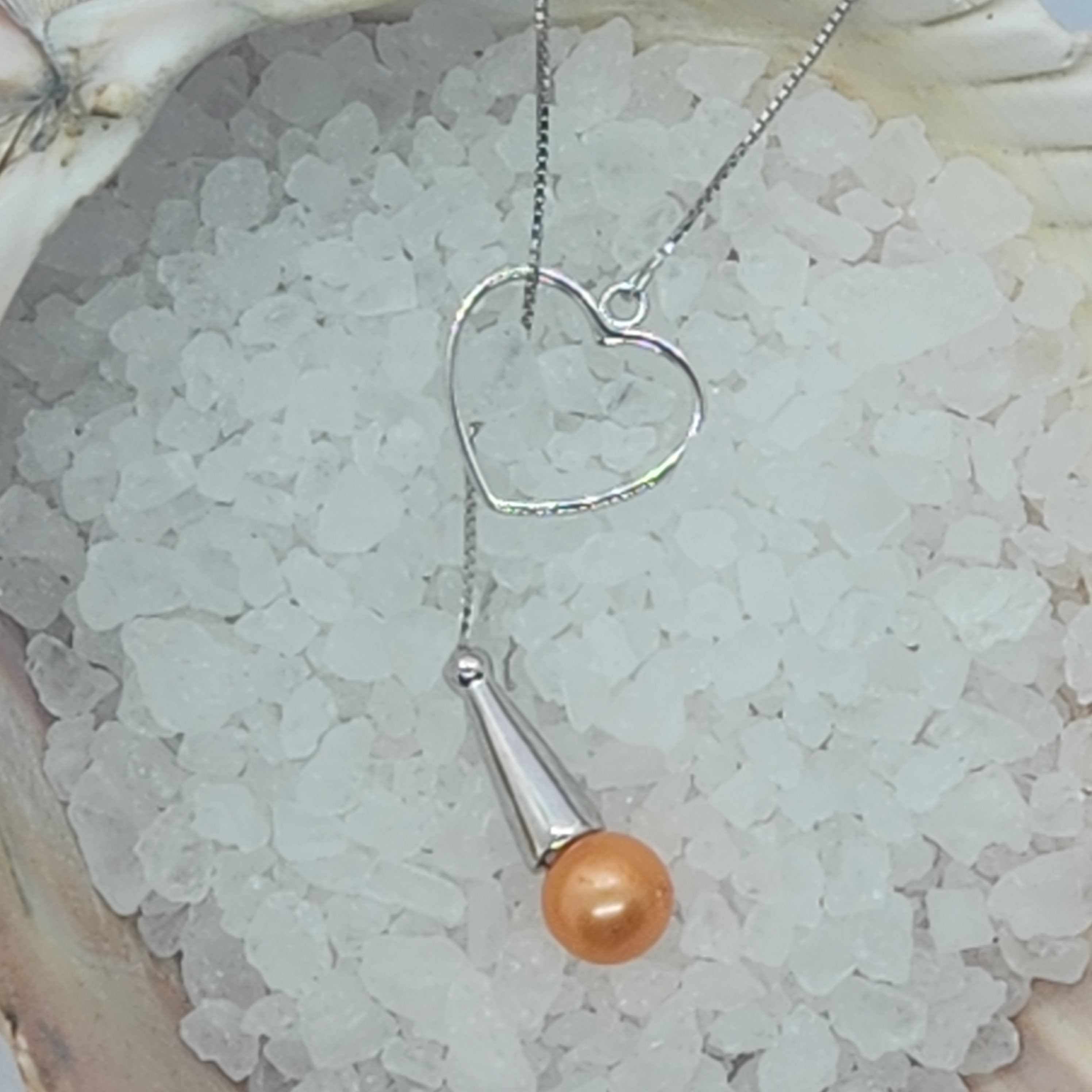 Through The Heart Necklace Setting