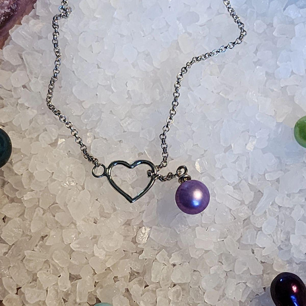 Through The Heart Necklace Setting