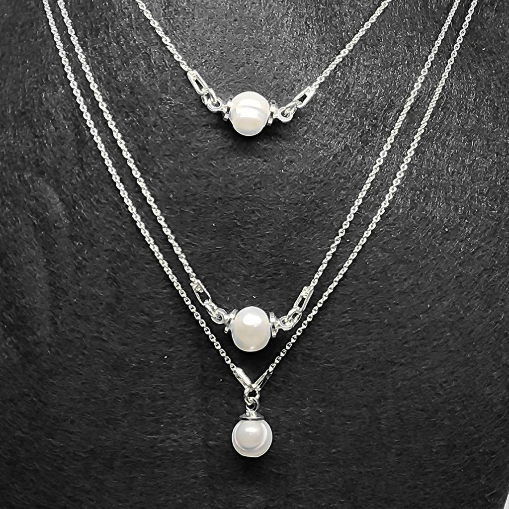 Triple Floating Necklace Setting