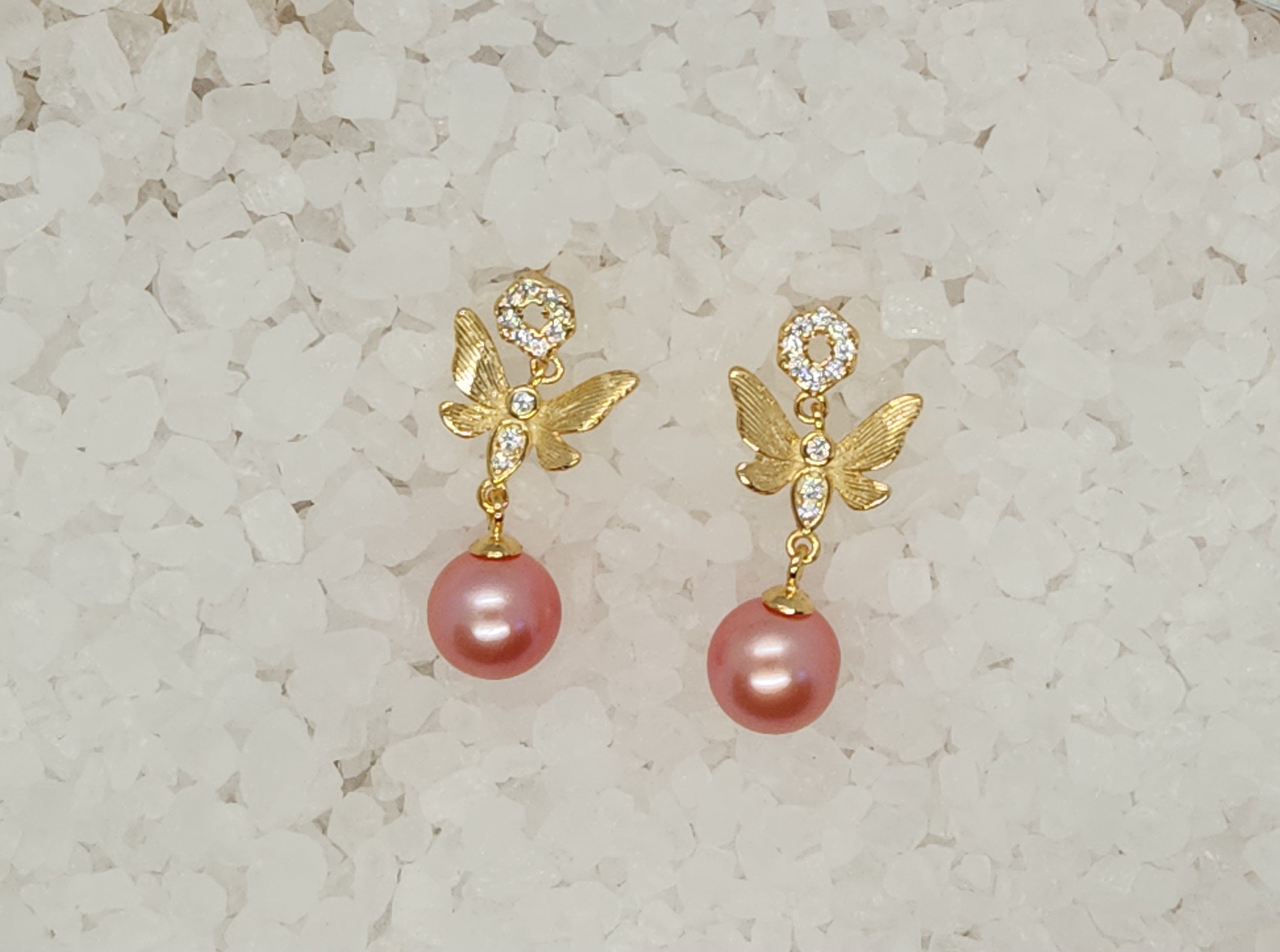 Hanging Dragonfly Earring Settings