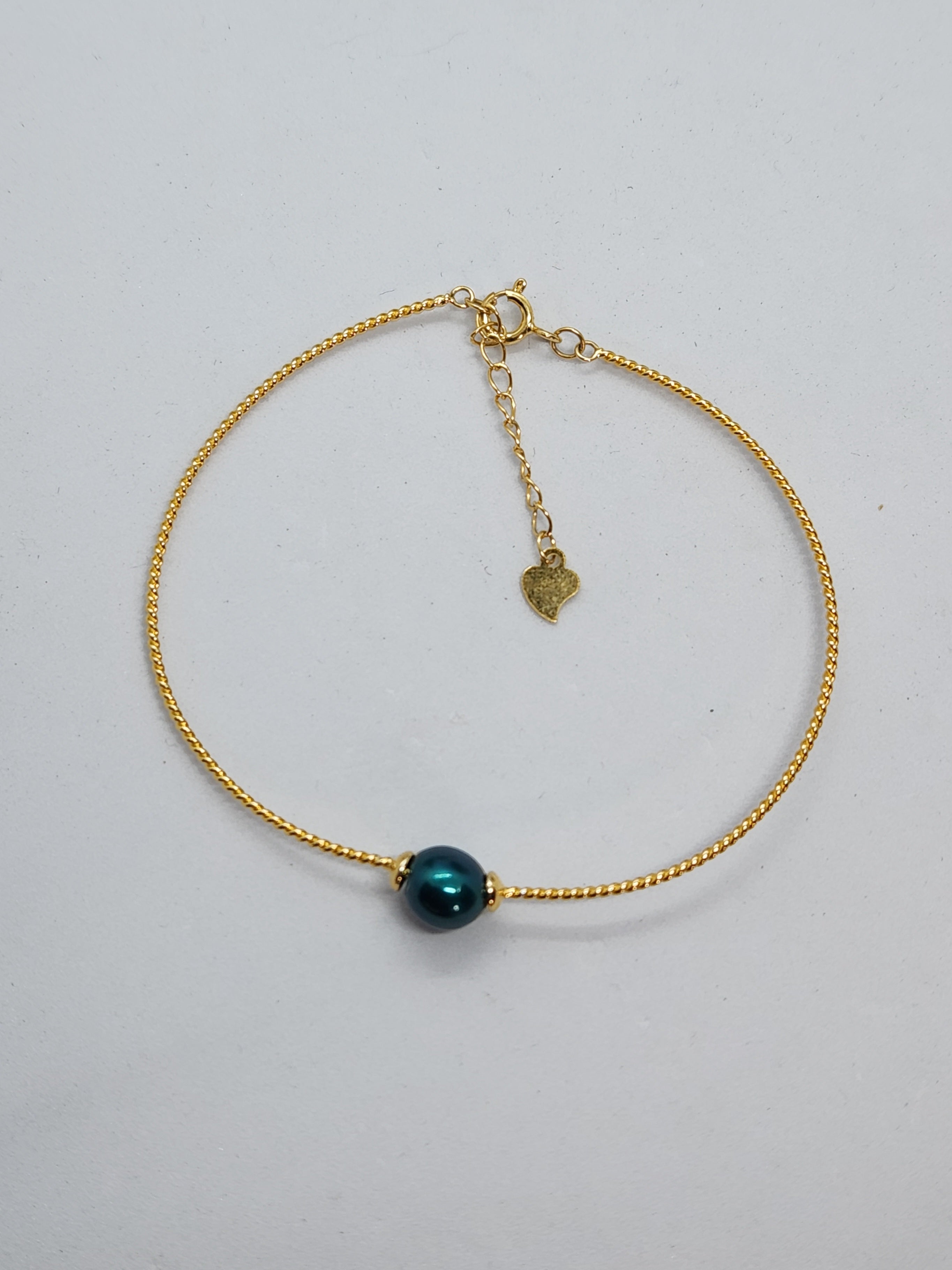 Floating Pearl Bracelet Setting